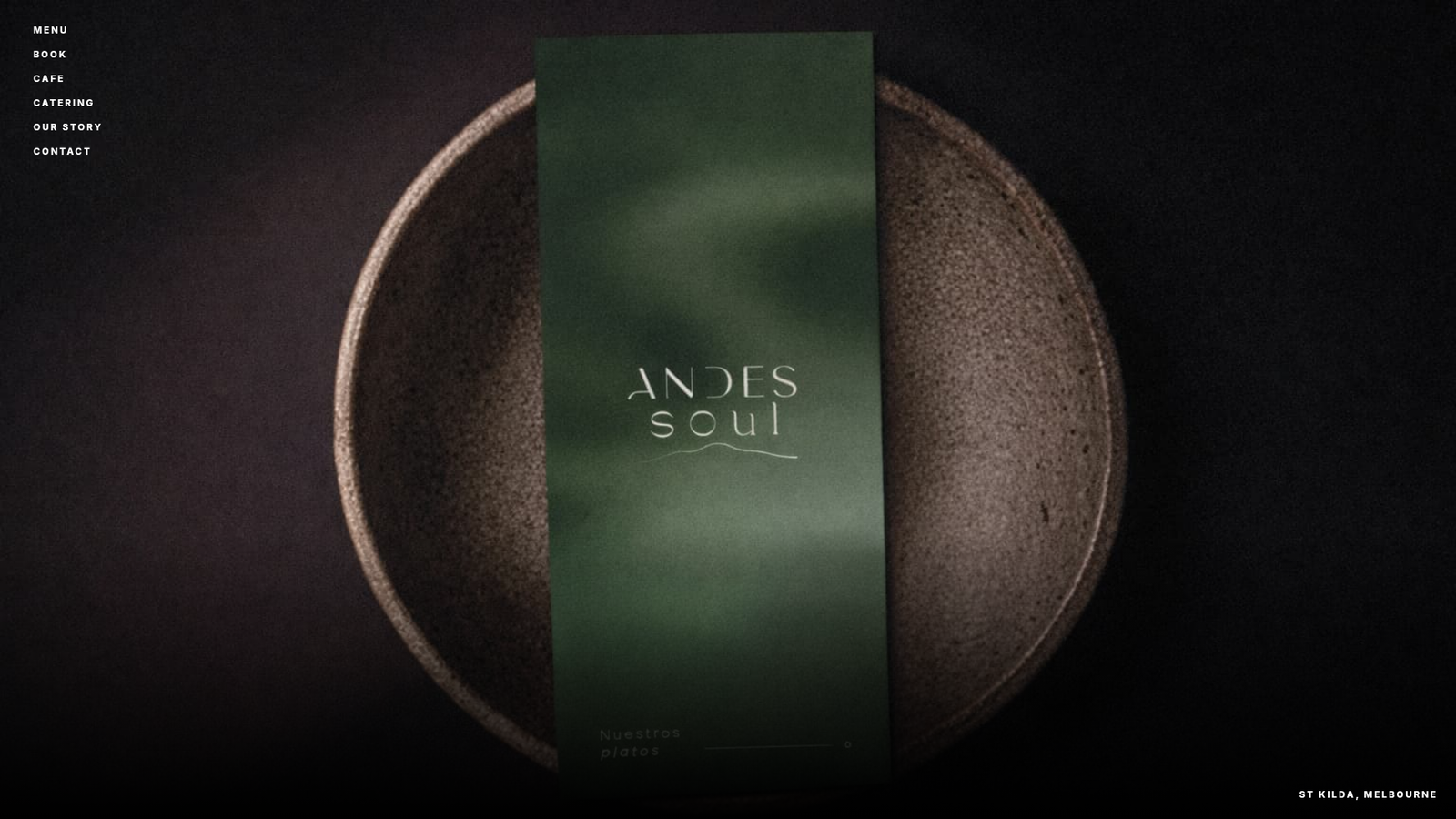 Andes Soul website
