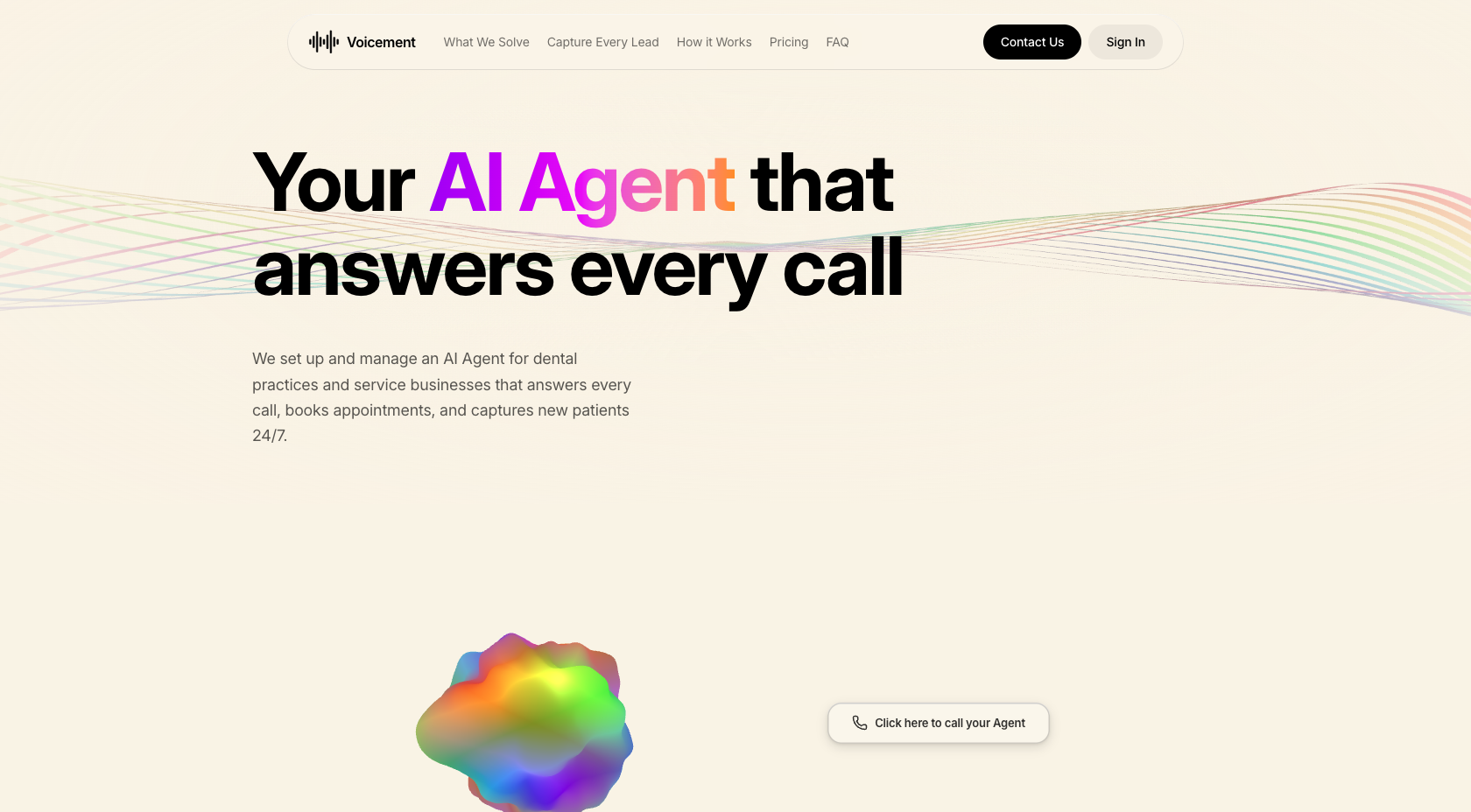 Voicement website
